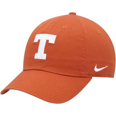 Men's Nike Burnt Orange Texas Longhorns Heritage86 Logo Performance Adjustable Hat