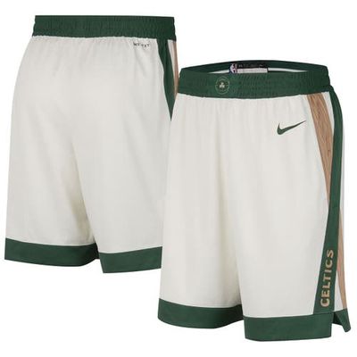 Men's Nike Cream Boston Celtics 2023/24 City Edition Swingman Shorts