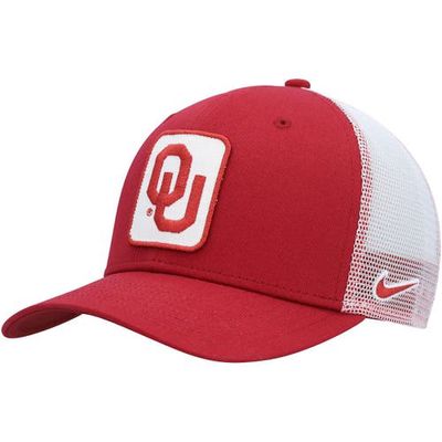 Men's Nike Crimson Oklahoma Sooners Classic99 Trucker Snapback Hat