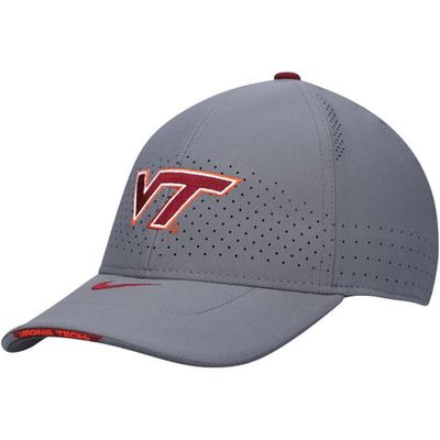 Men's Nike Gray Virginia Tech Hokies 2021 Sideline Legacy91 Performance Adjustable Hat