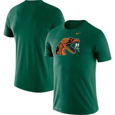 Men's Nike Green Florida A & M Rattlers Legend Performance T-Shirt