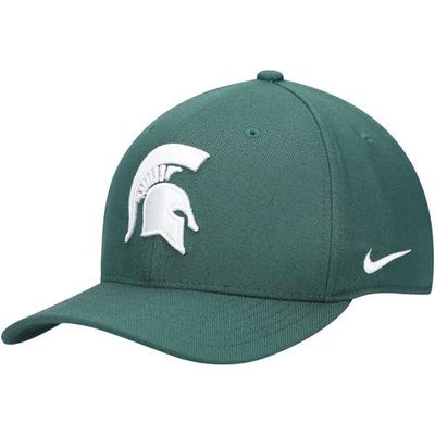 Men's Nike Green Michigan State Spartans Classic99 Swoosh Performance Flex Hat
