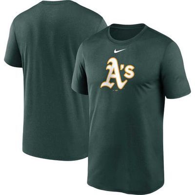 Men's Nike Green Oakland Athletics Big & Tall Logo Legend Performance T-Shirt