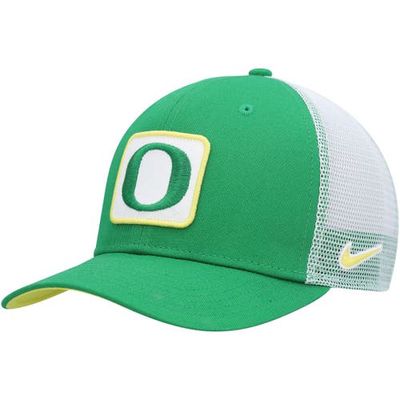 Men's Nike Green Oregon Ducks Classic99 Trucker Snapback Hat