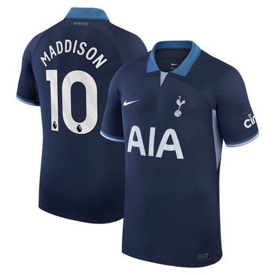Men's Nike James Maddison Navy Tottenham Hotspur 2023/24 Away Stadium Replica Player Jersey