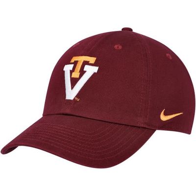 Men's Nike Maroon Virginia Tech Hokies Heritage86 Logo Performance Adjustable Hat