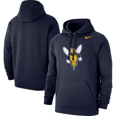 Men's Nike Navy Rochester Yellow Jackets Club Fleece Pullover Hoodie