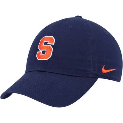 Men's Nike Navy Syracuse Orange Heritage86 Logo Performance Adjustable Hat