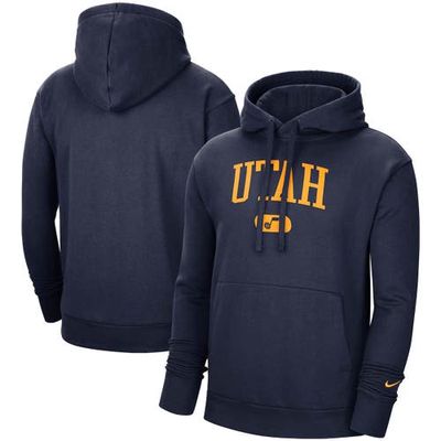 Men's Nike Navy Utah Jazz Heritage Essential Pullover Hoodie
