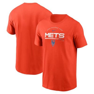 Men's Nike Orange New York Mets Team Engineered Performance T-Shirt