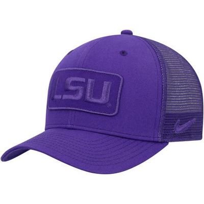 Men's Nike Purple LSU Tigers Classic99 Tonal Trucker Snapback Hat