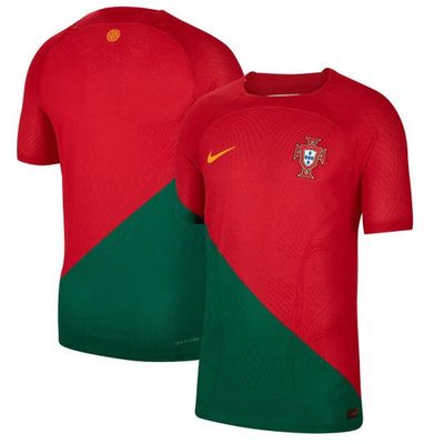 Men's Nike Red Portugal National Team 2022/23 Home Vapor Match Authentic Blank Jersey