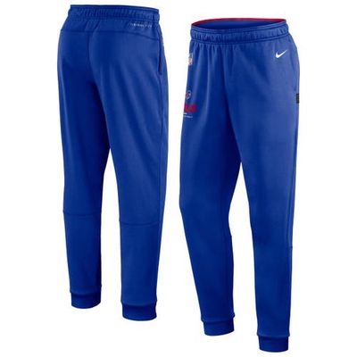 Men's Nike Royal Buffalo Bills Sideline Logo Performance Pants