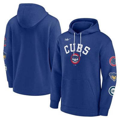 Men's Nike Royal Chicago Cubs Rewind Lefty Pullover Hoodie