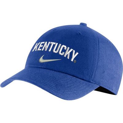 Men's Nike Royal Kentucky Wildcats Heritage86 Arch Performance Adjustable Hat