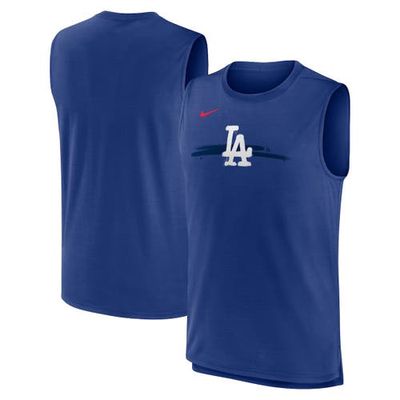 Men's Nike Royal Los Angeles Dodgers City Connect Muscle Tank Top