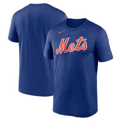 Men's Nike Royal New York Mets Wordmark Legend Performance Big & Tall T-Shirt