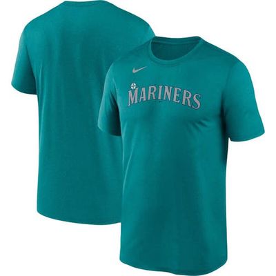 Men's Nike Teal Seattle Mariners Wordmark Legend Performance Big & Tall T-Shirt