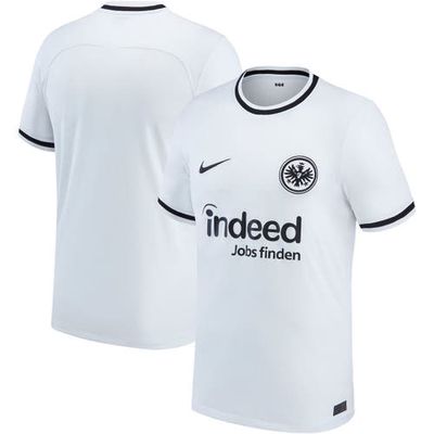 Men's Nike White Eintracht Frankfurt 2022/23 Home Replica Blank Jersey
