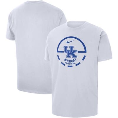 Men's Nike White Kentucky Wildcats Free Throw Basketball T-Shirt