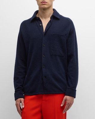 Men's Oasi Cashmere Button-Down Shirt