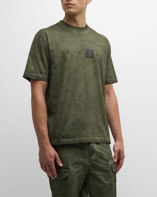 Men's Oil Washed Relaxed T-Shirt