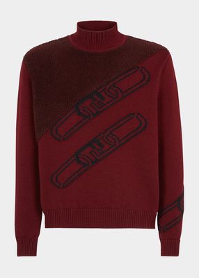 Men's O'Lock Mock-Neck Sweater