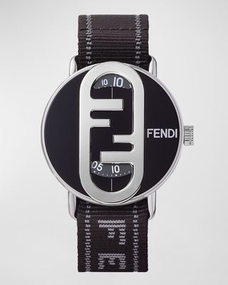 Men's O'Lock Nylon Strap Watch, 42mm