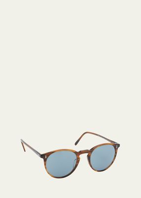Men's O'Malley NYC Peaked Round Sunglasses
