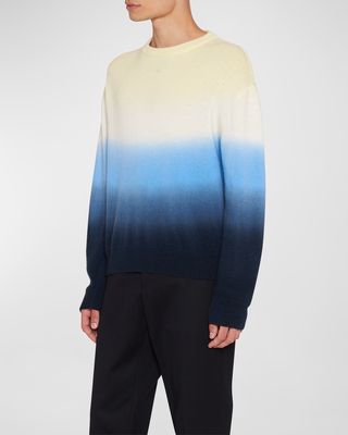 Men's Ombre Wool Sweater