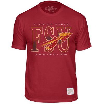 Men's Original Retro Brand Garnet Florida State Seminoles Retro T-Shirt