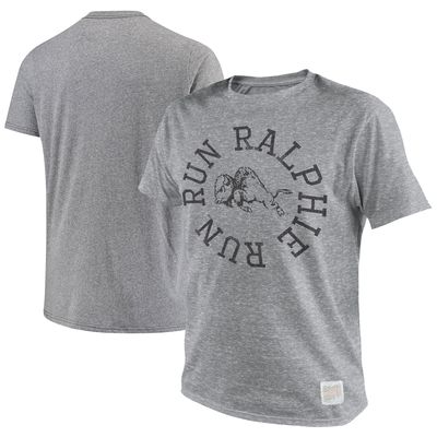 Men's Original Retro Brand Gray Colorado Buffaloes Big & Tall Tri-Blend T-Shirt