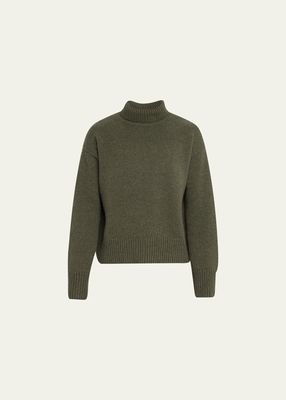 Men's Oversized Cashmere Turtleneck Sweater