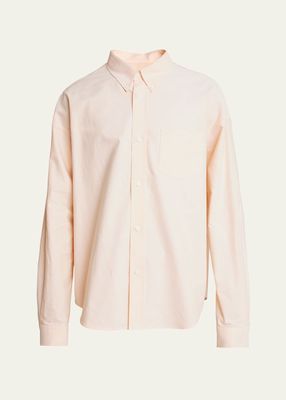 Men's Oxford Loose-Fit Sport Shirt