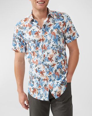 Men's Oyster Cove Floral Sport Shirt