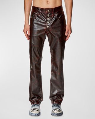 Men's P-Revol Coated Pants with Button Fly