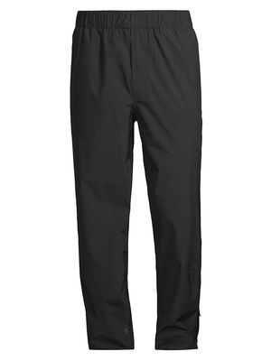 Men's Packable Waterproof Pants - Black - Size Small - Black - Size Small