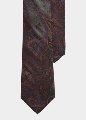 Men's Paisley Jacquard Tie