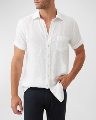 Men's Palm Beach Linen Short-Sleeve Shirt