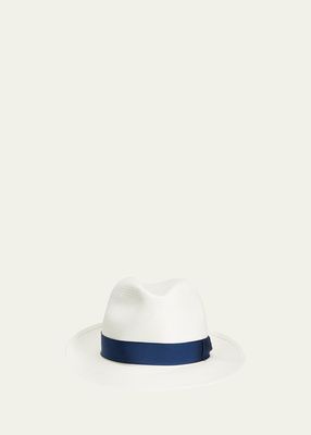Men's Panama Medium Brim Straw Hat
