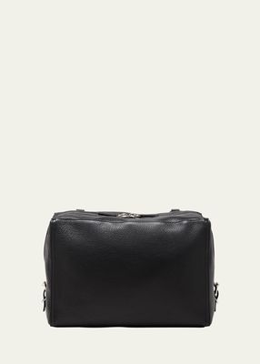 Men's Pandora Medium Leather Crossbody Bag