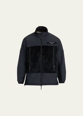 Men's Patagonia Fleece and Ripstop Jacket