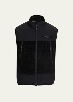 Men's Patagonia Fleece and Ripstop Vest