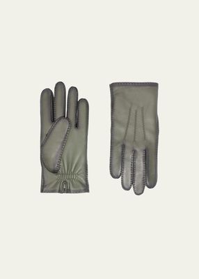 Men's Patina Leather Gloves