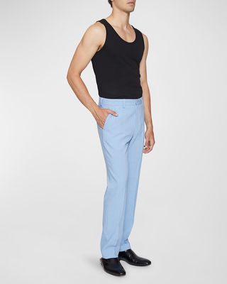Men's Patrino Linen-Viscose Pants
