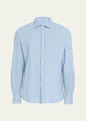 Men's Paul Micro-Stripe Sport Shirt