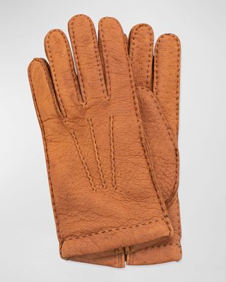 Men's Peccary Leather Gloves