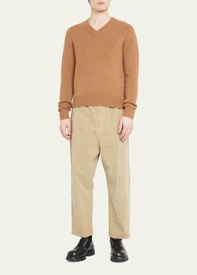 Men's Perkins Wool V-Neck Sweater
