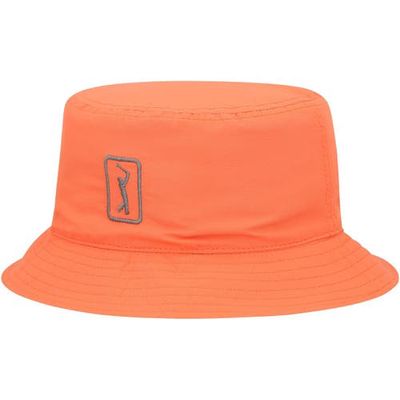 Men's PGA TOUR Orange/Gray Reversible Bucket Hat