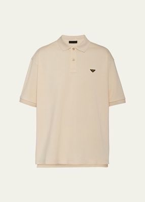 Men's Pique Cotton Polo Shirt